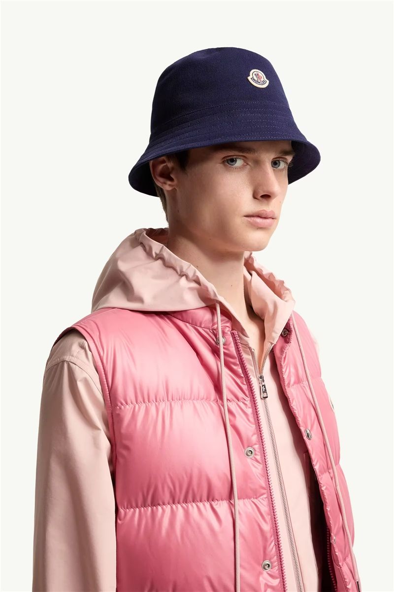 Logo patch bucket hat-MONCLER-Verso