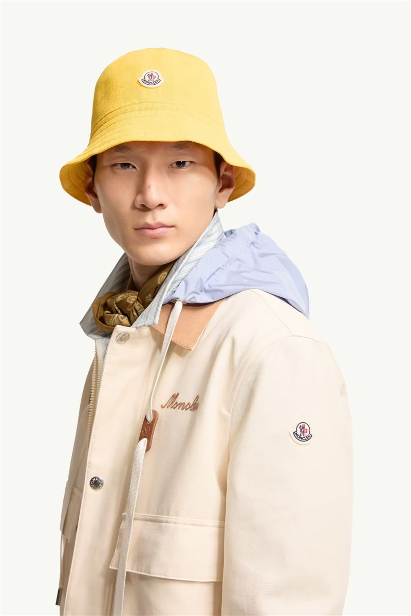 Logo patch bucket hat-MONCLER-Verso