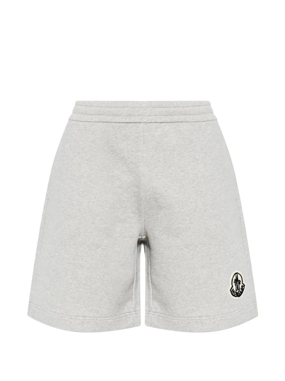 Logo-patch cotton shorts-MONCLER-312968-XS-Verso