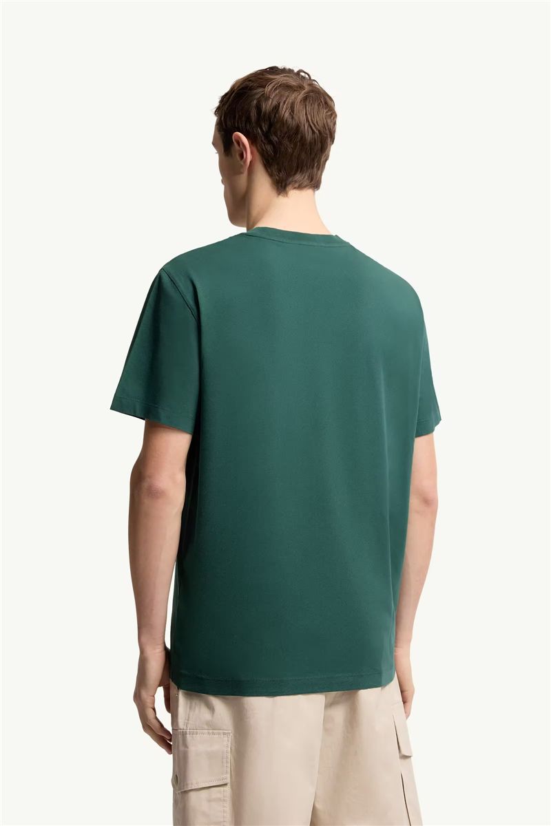 Logo patch cotton t-shirt (pack of three)-MONCLER-Verso