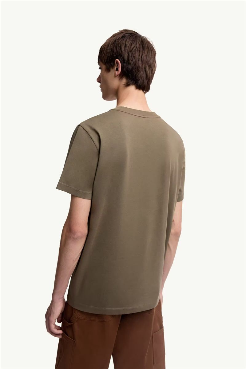 Logo patch cotton t-shirt (pack of three)-MONCLER-Verso