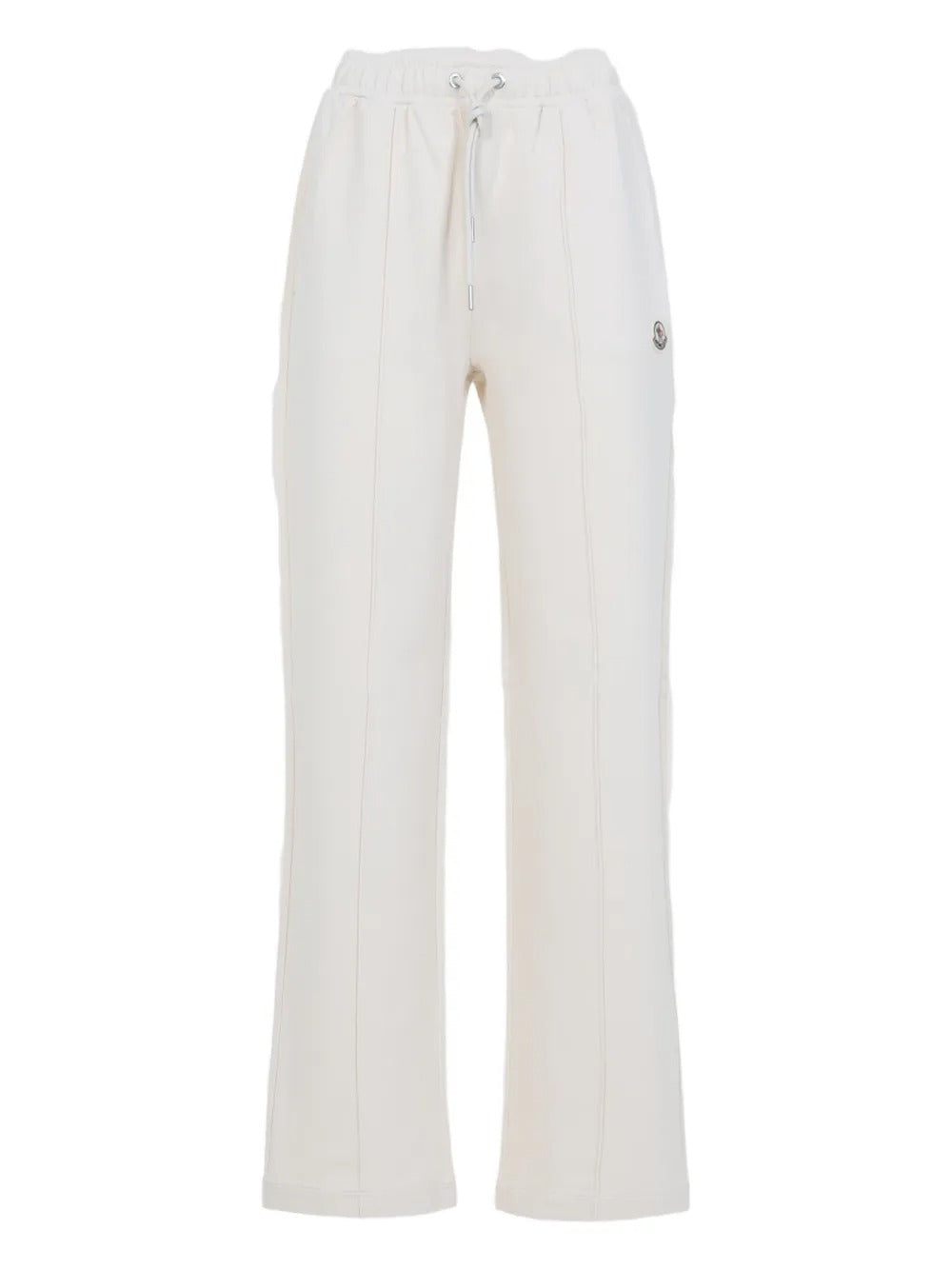 Logo-patch drawstrings trousers-MONCLER-Verso
