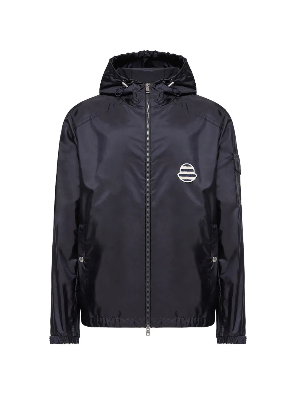 Logo-patch hooded jacket-MONCLER-307643-1-Verso