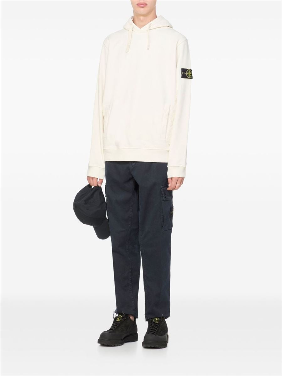 Logo-patch hoodie-STONE ISLAND-Verso