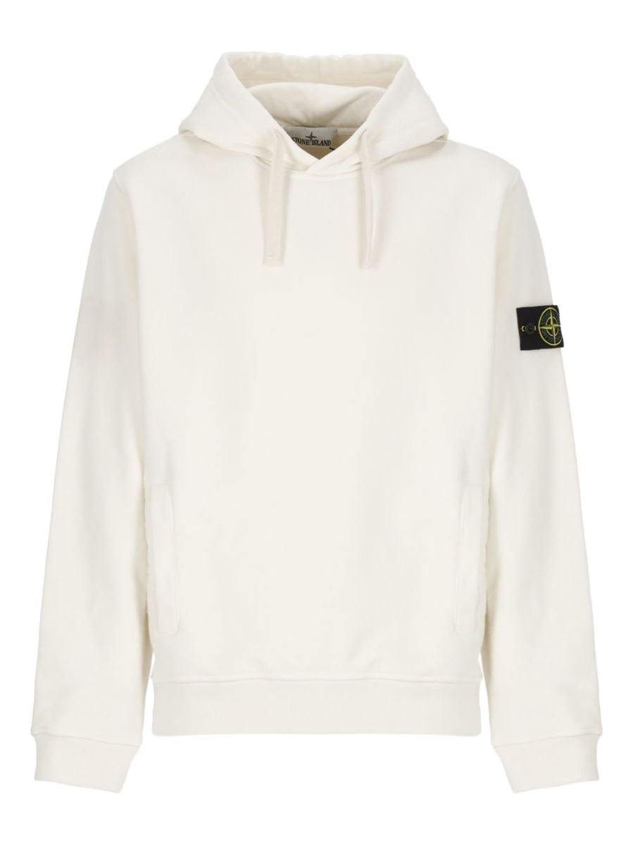 Logo-patch hoodie-STONE ISLAND-Verso