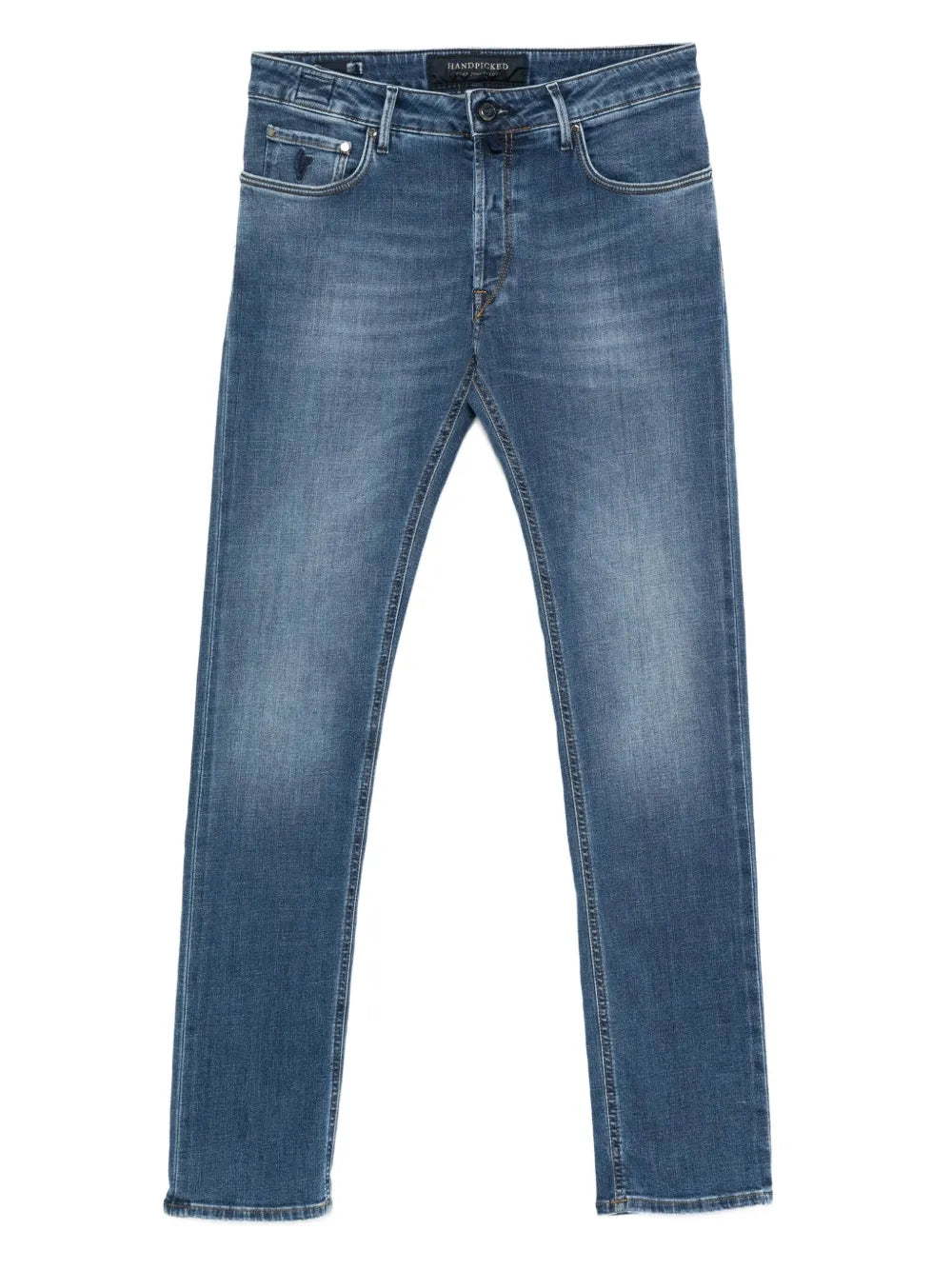 Logo-patch jeans-HAND PICKED-Verso