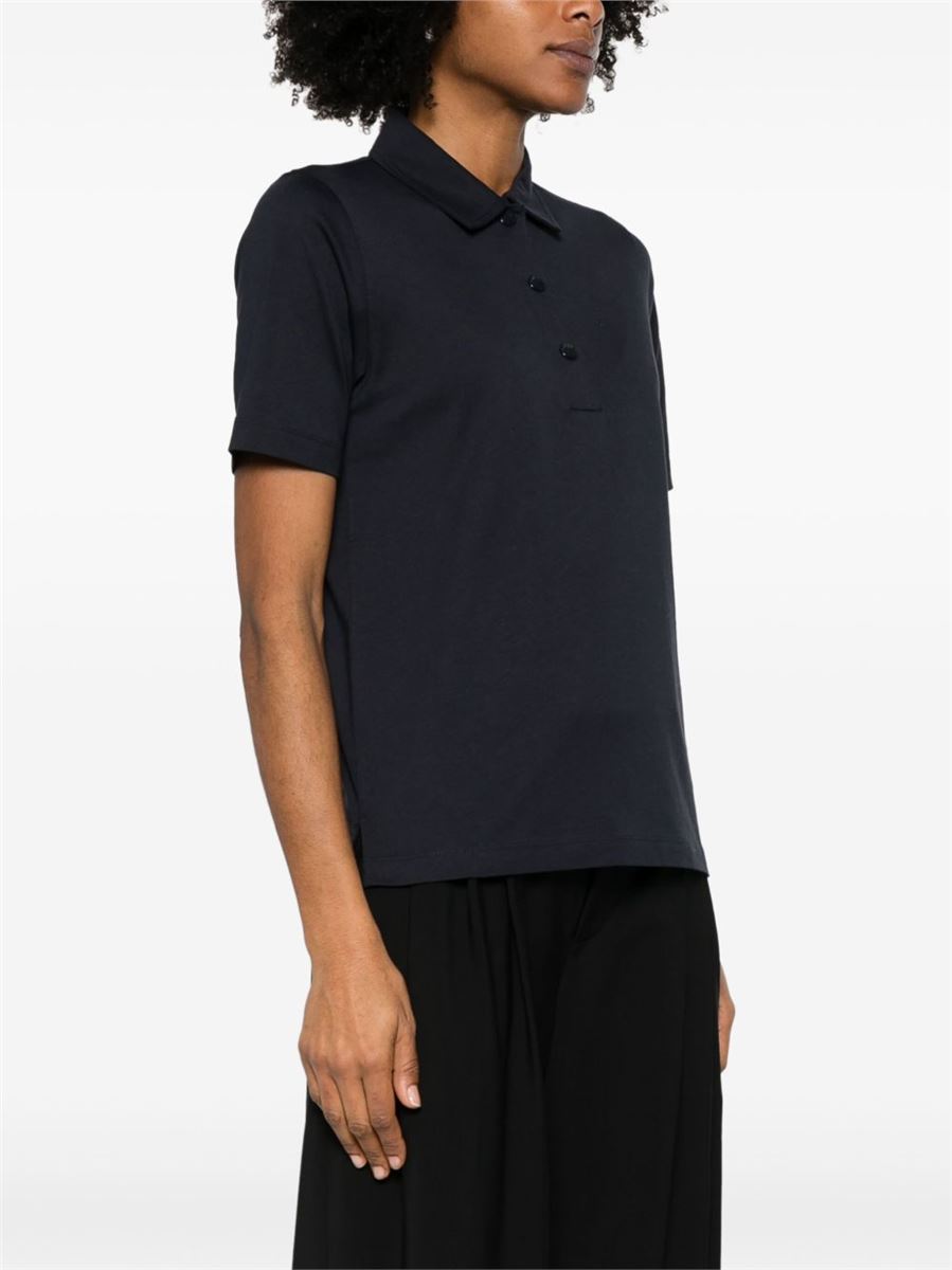 LOGO-PATCH POLO SHIRT -  MONCLER -  Verso
