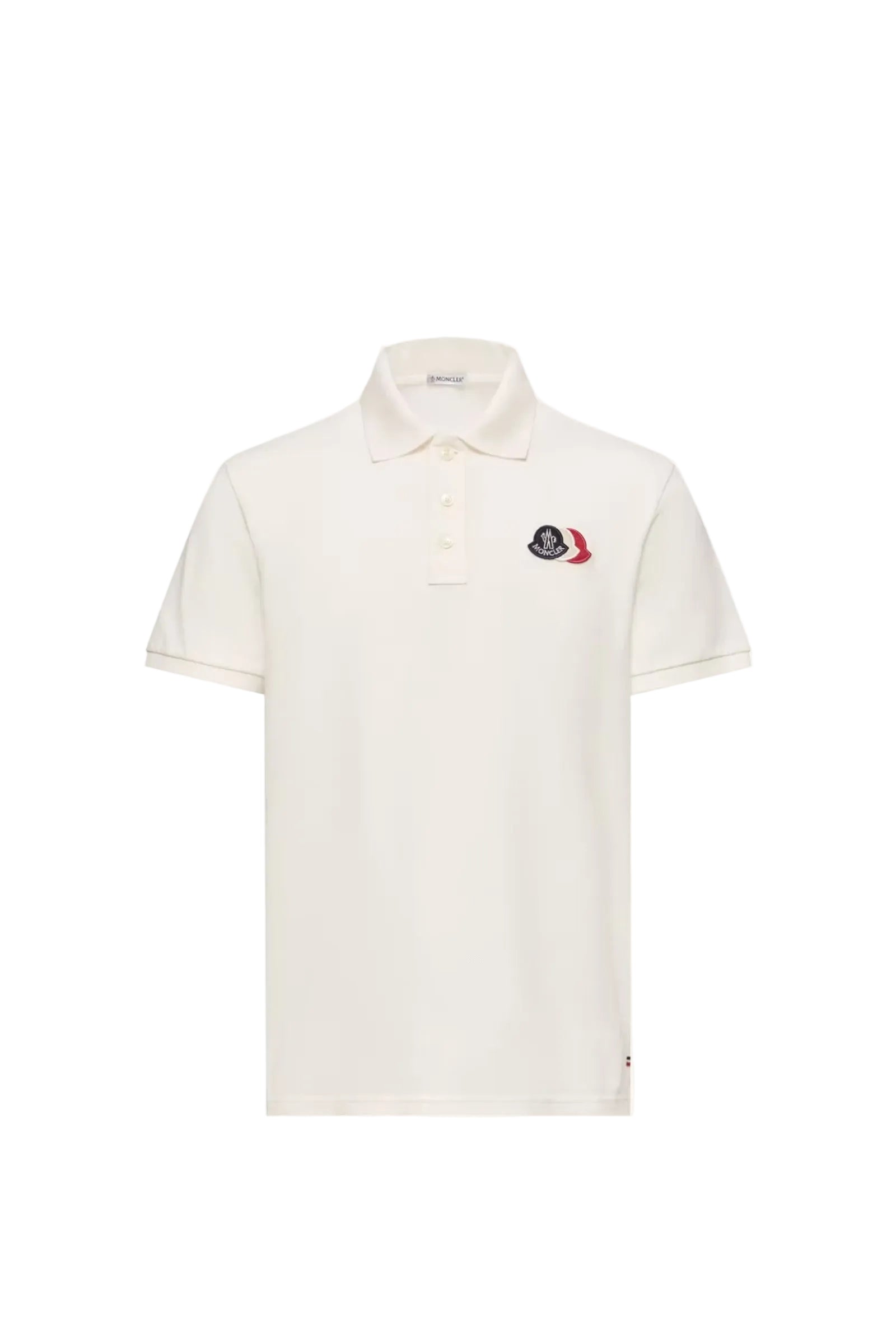 Logo-Patch Polo Shirt-MONCLER-307628-S-Verso