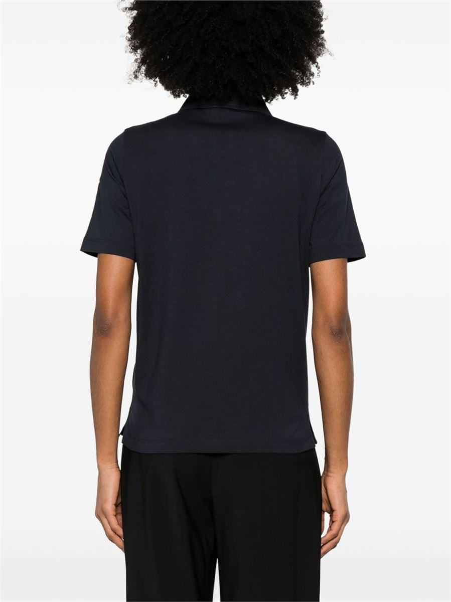 LOGO-PATCH POLO SHIRT -  MONCLER -  Verso