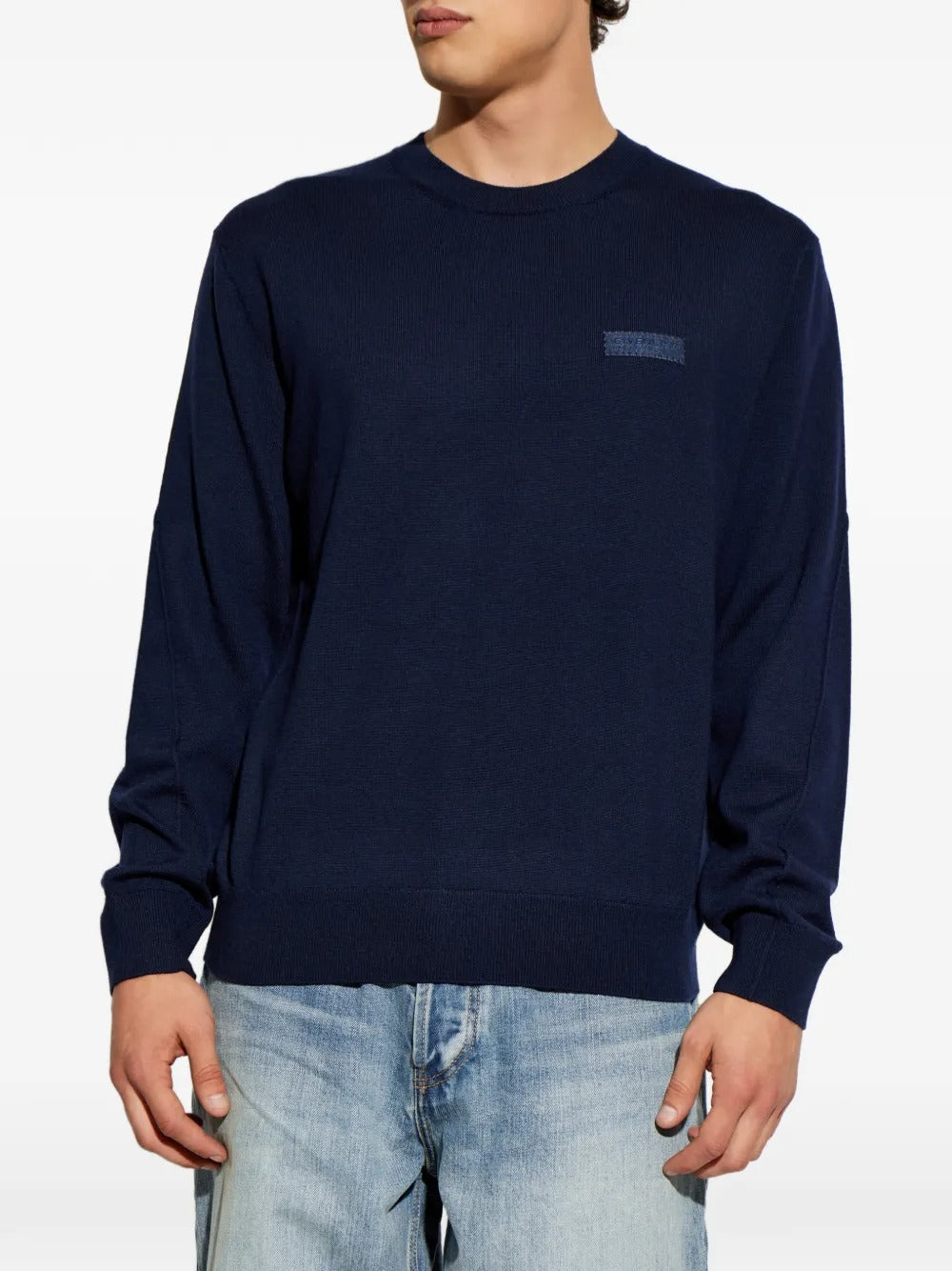 Logo-patch sweater-GIVENCHY-Verso