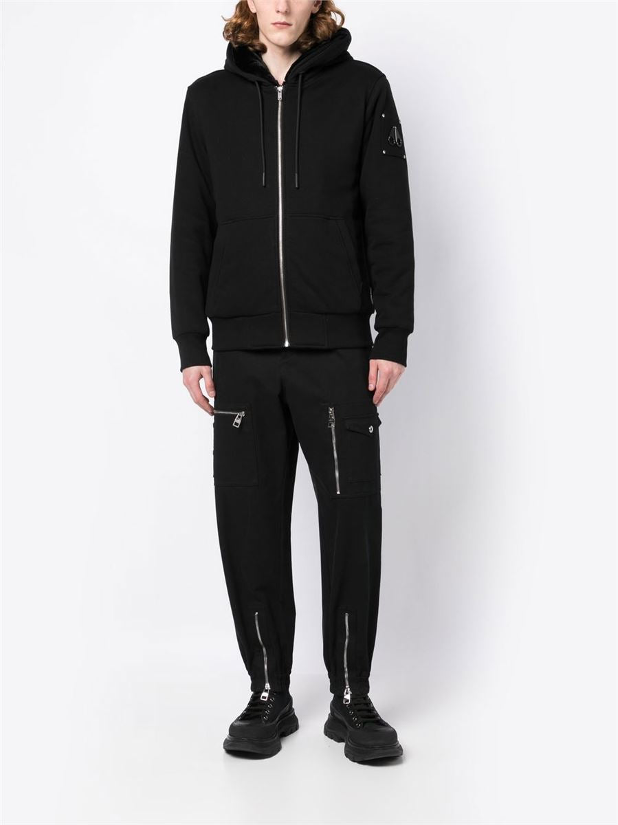 Logo-patch sweatshirt-MOOSE KNUCKLES-Verso