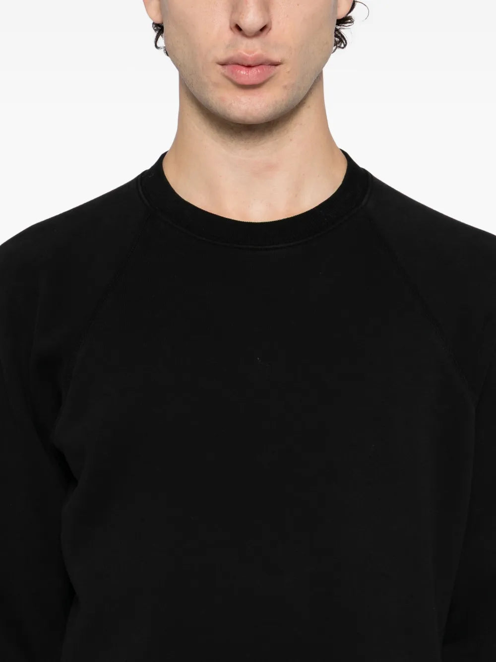 Logo-patch sweatshirt-TOM FORD-Verso
