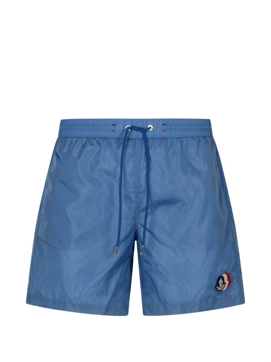 Logo-patch swim shorts-MONCLER-307635-S-Verso