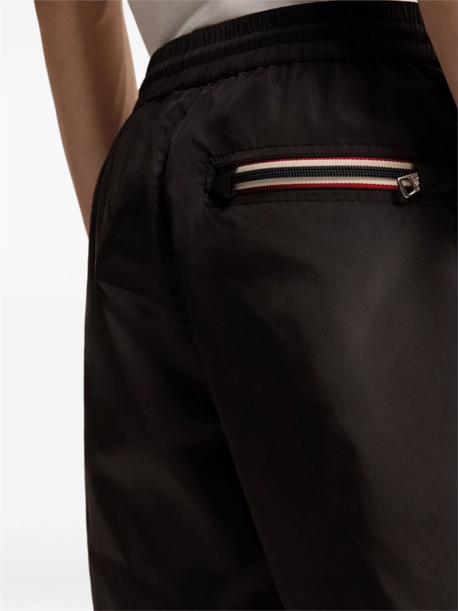 Logo-patch swim shorts-MONCLER-Verso