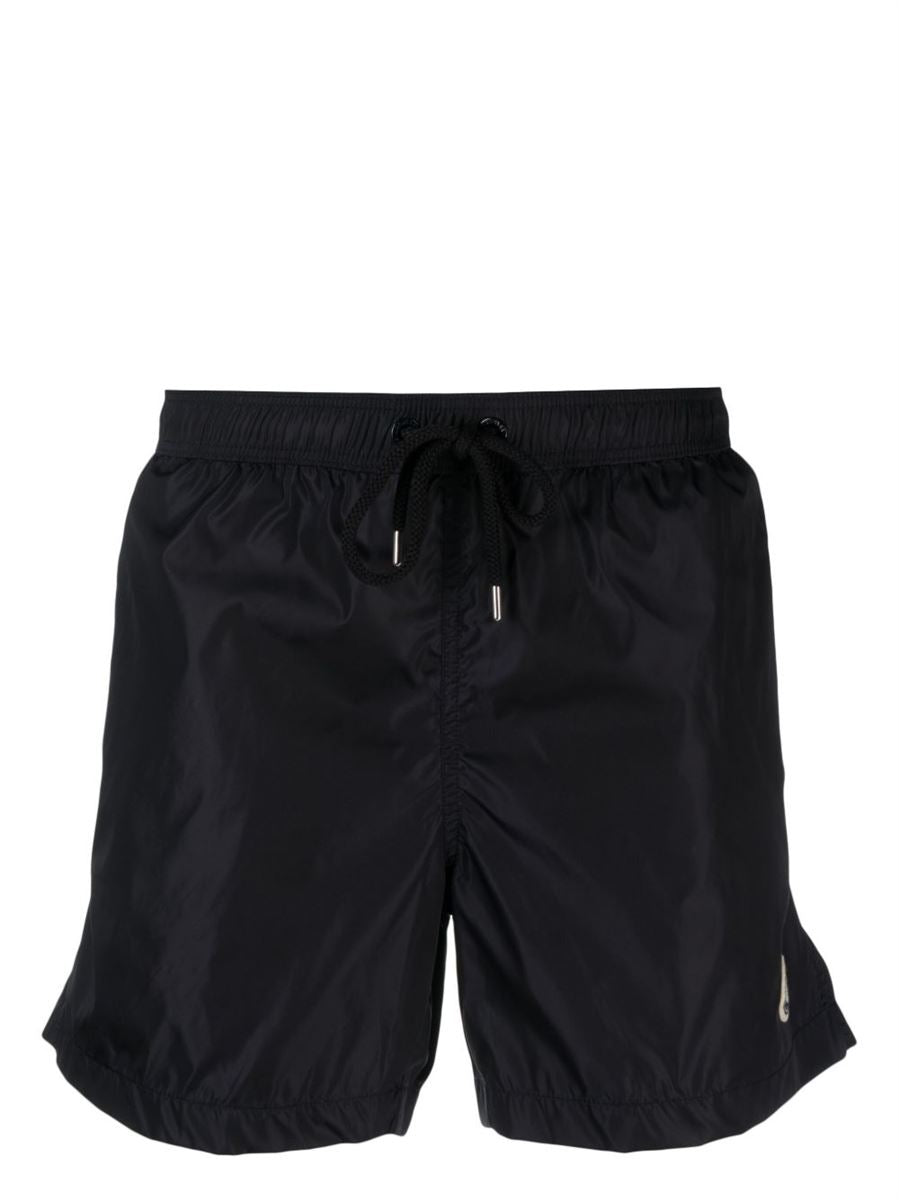 Logo-patch Swimming Shorts-MONCLER-Verso