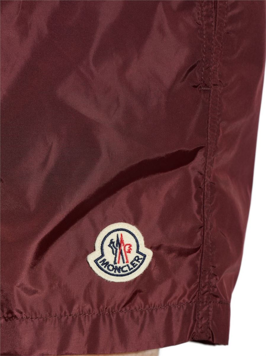 Logo-patch swimming shorts | black | farfetch be-MONCLER-Verso