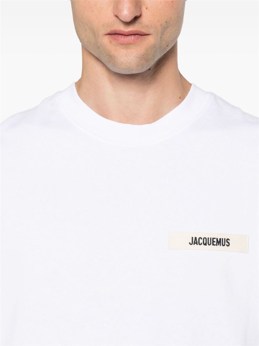 Logo-patch t-shirt-JACQUEMUS-Verso