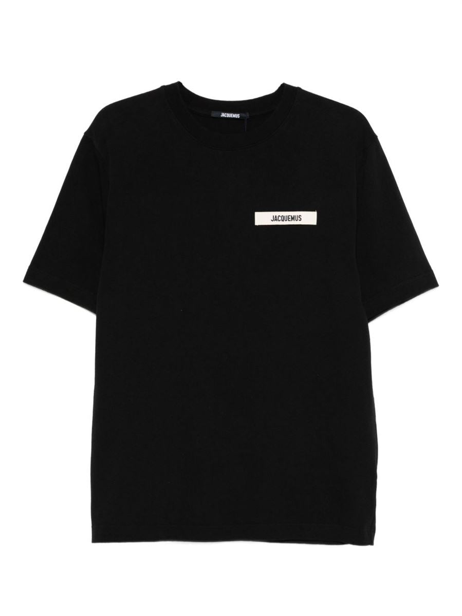 Logo-patch t-shirt-JACQUEMUS-Verso