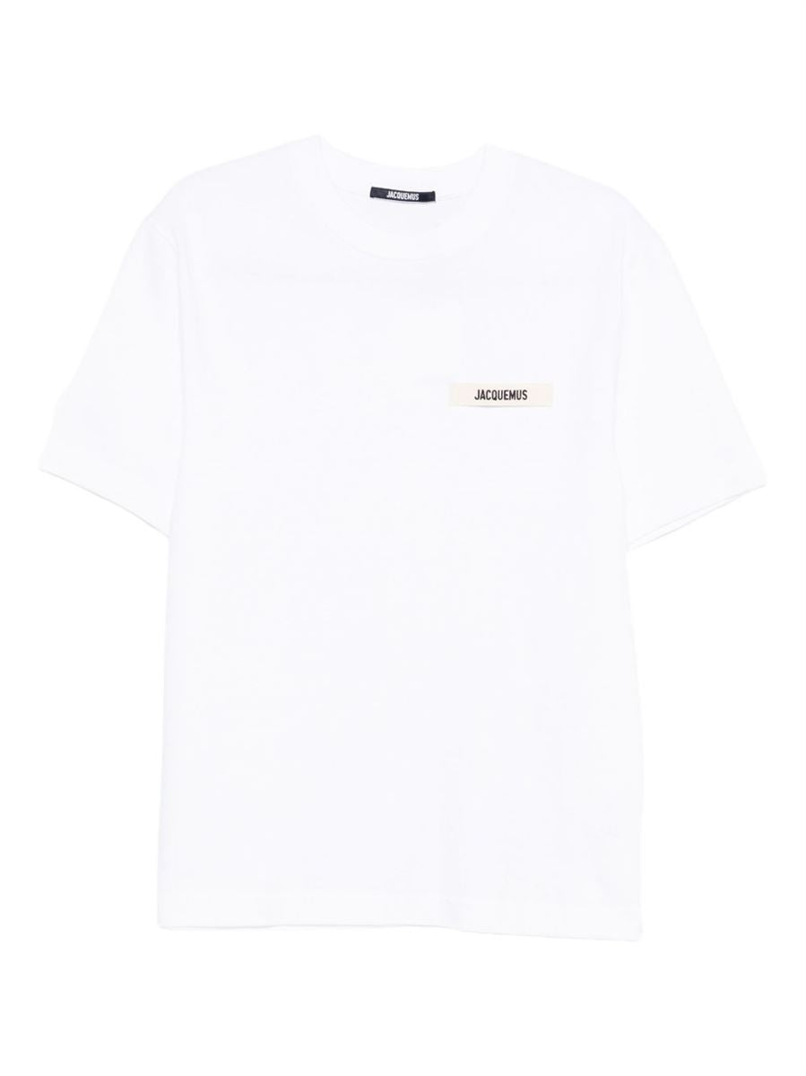 Logo-patch t-shirt-JACQUEMUS-Verso