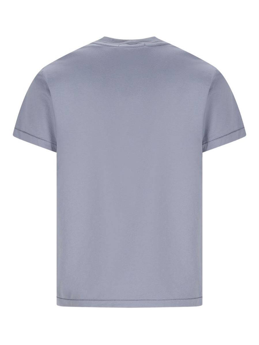Logo-patch t-shirt-STONE ISLAND-Verso