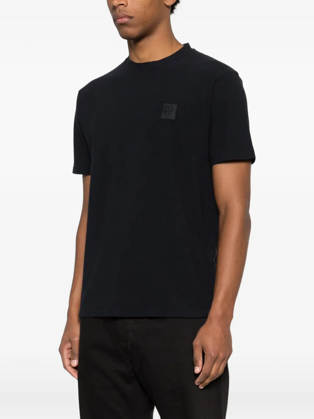 Logo- patch t-shirt-STONE ISLAND-Verso