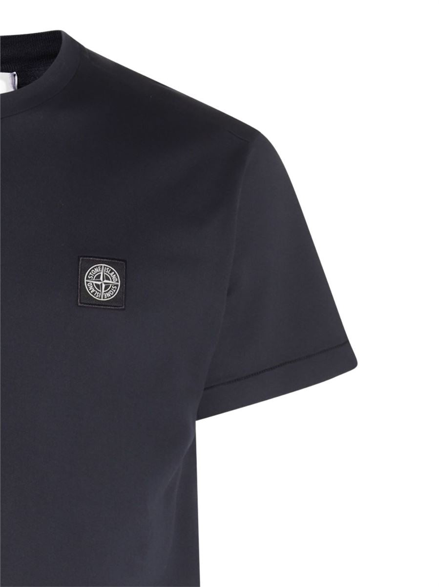 Logo-patch t-shirt-STONE ISLAND-Verso