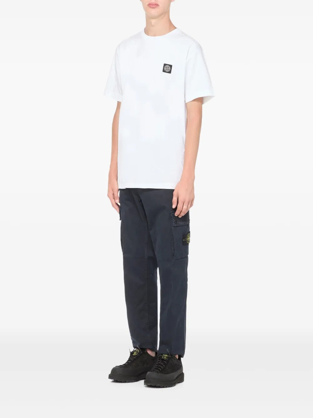 Logo-patch T-shirt-STONE ISLAND-Verso