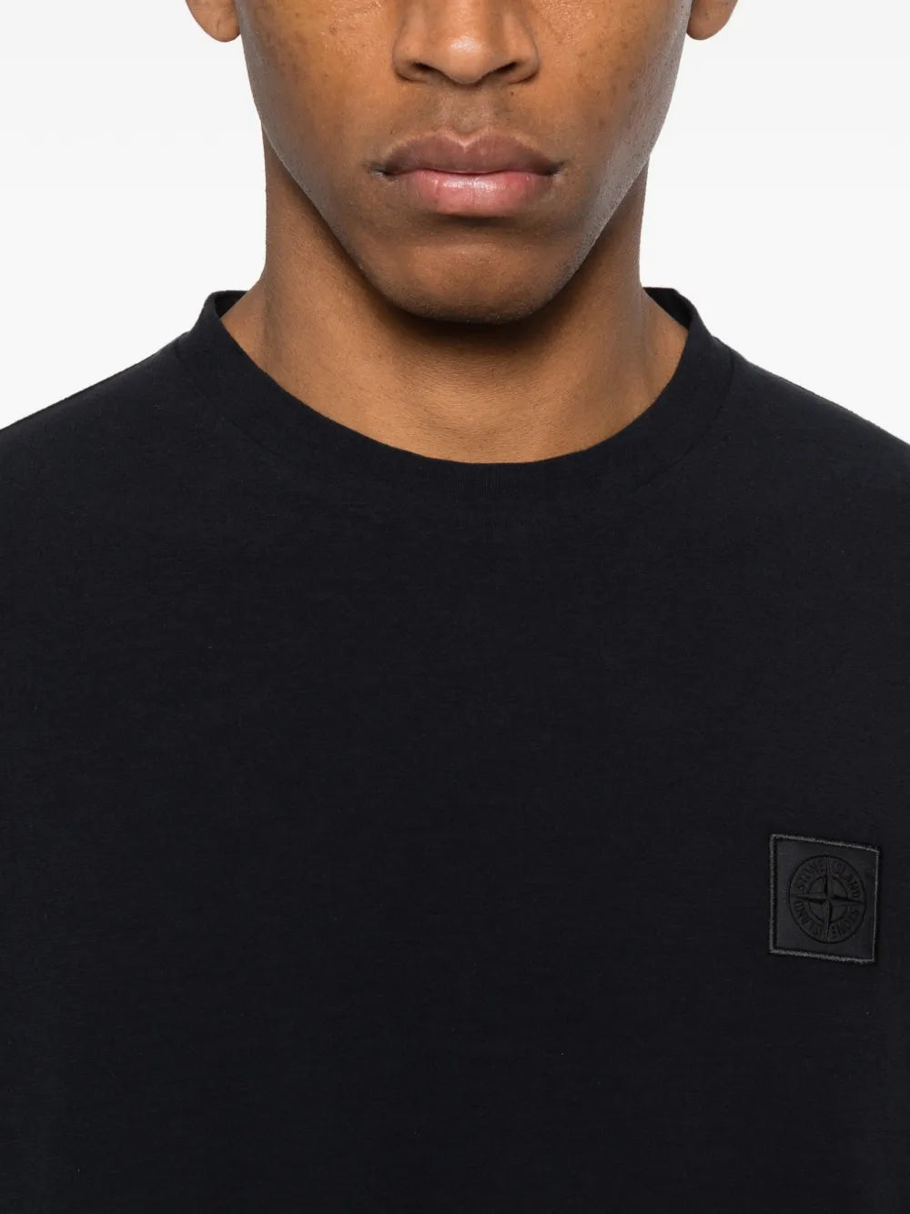 Logo- patch t-shirt-STONE ISLAND-Verso