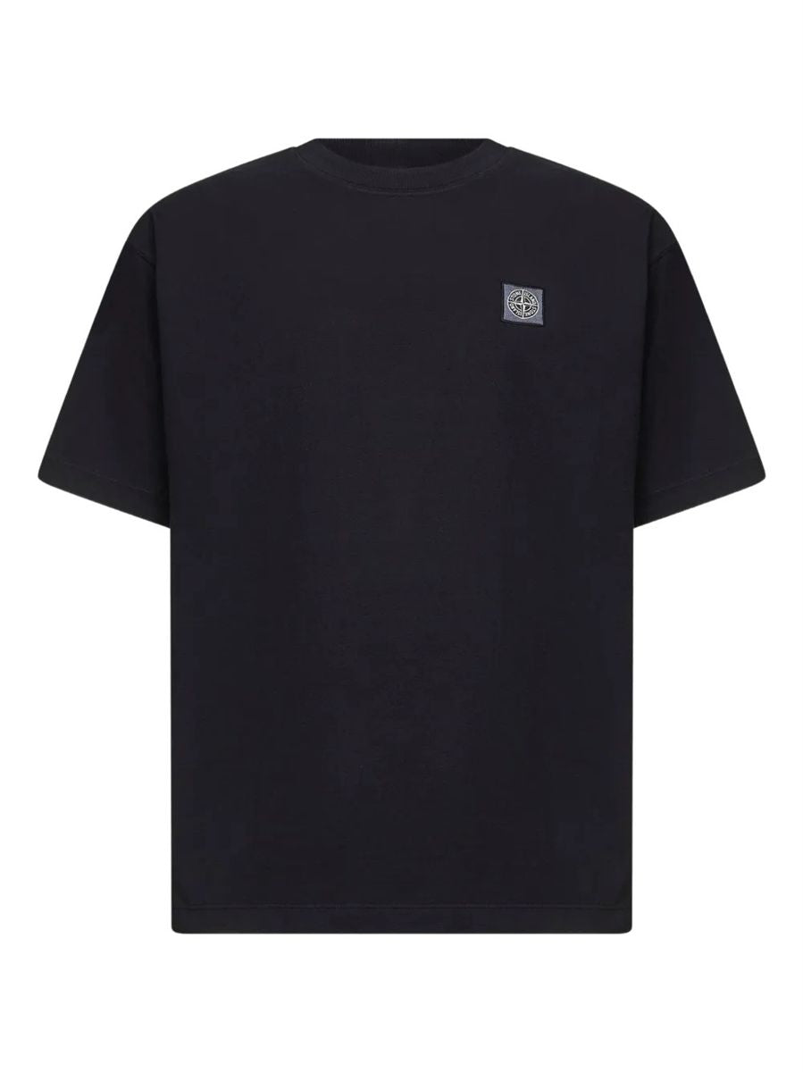 Logo-patch t-shirt-STONE ISLAND-Verso