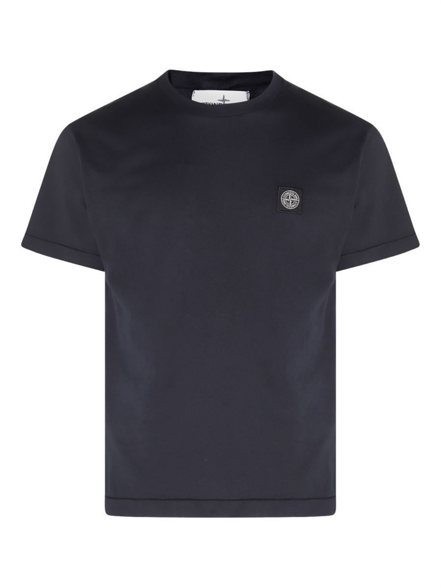 Logo-patch t-shirt-STONE ISLAND-Verso