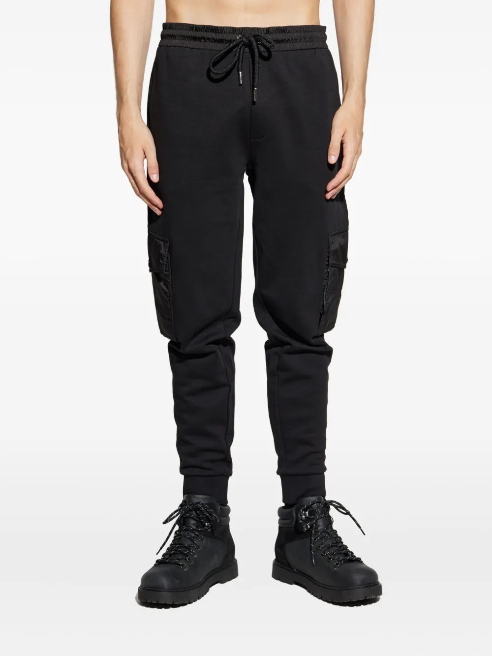 Logo-patch Track Pants-MONCLER-Verso
