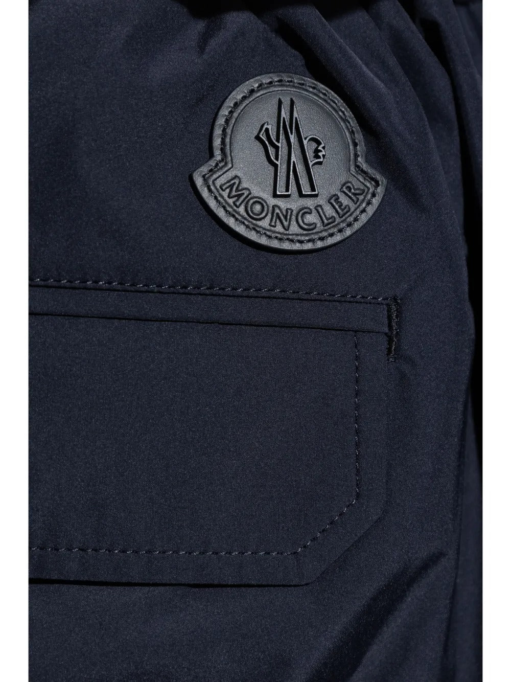 Logo-patch trousers-MONCLER-Verso