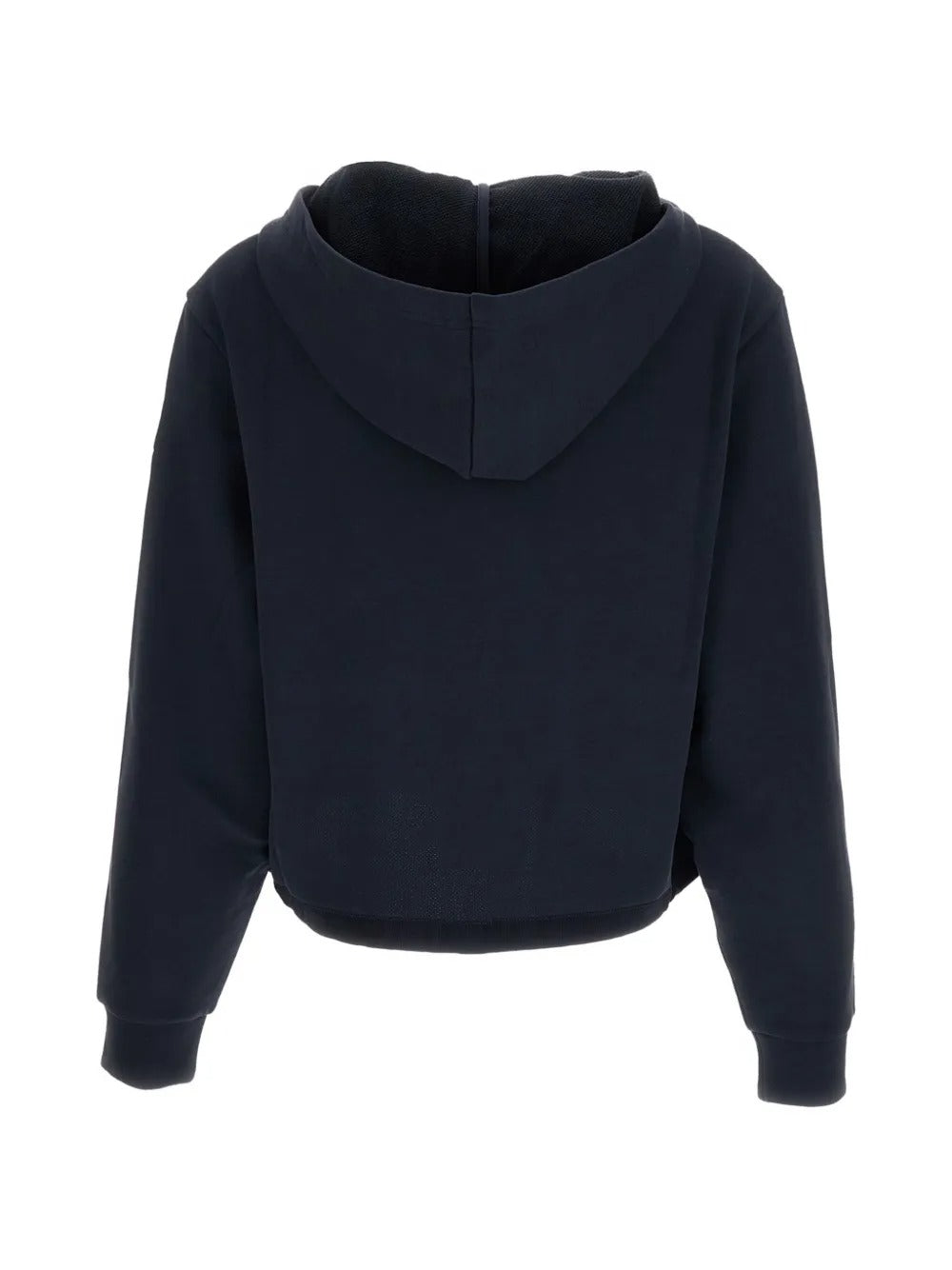 Logo-patch zip-up hoodie-MONCLER-Verso