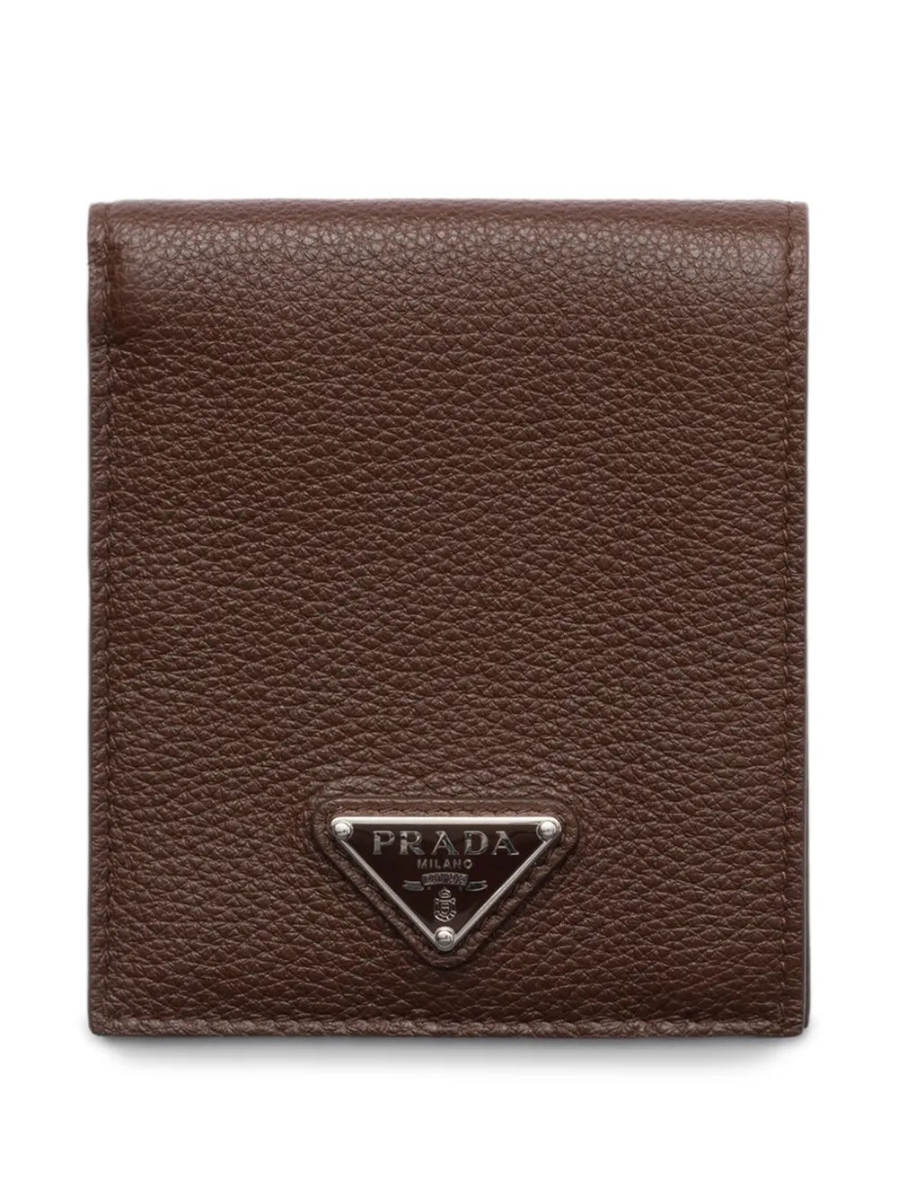 Logo-plaque cardholder-PRADA-Verso
