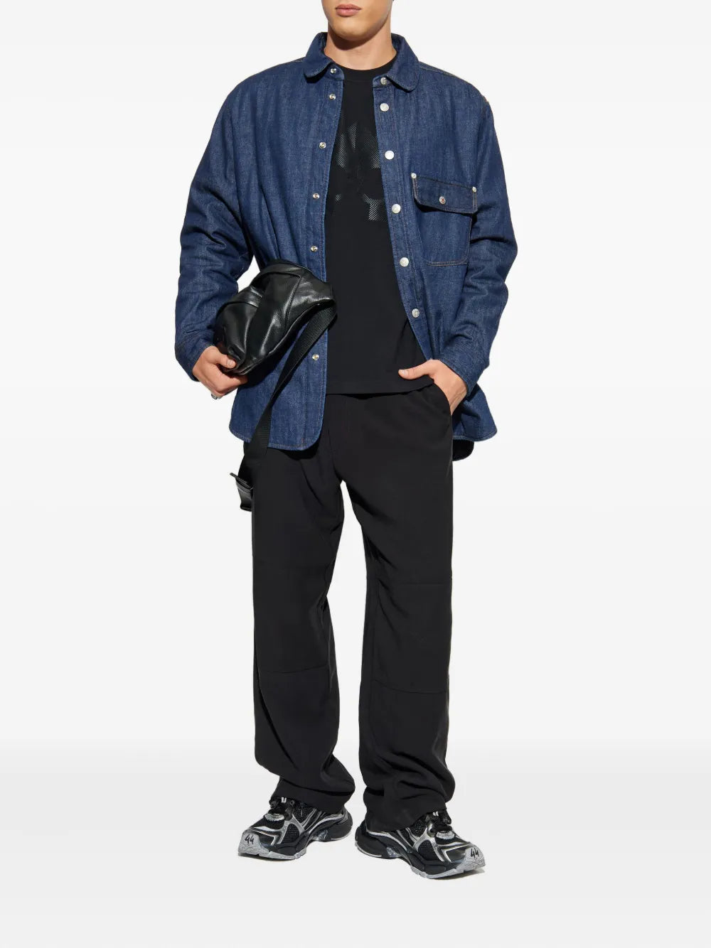 Logo-plaque Cotton T-shirt-MOOSE KNUCKLES-Verso