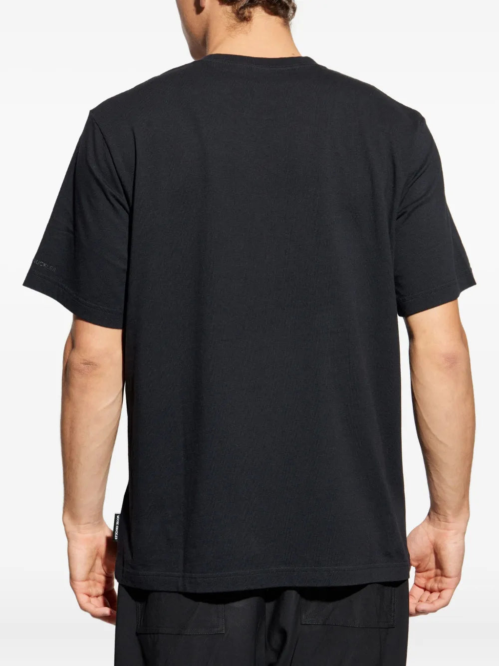 Logo-plaque Cotton T-shirt-MOOSE KNUCKLES-Verso