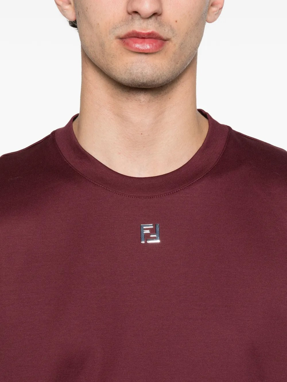 Logo-plaque T-shirt-FENDI-Verso