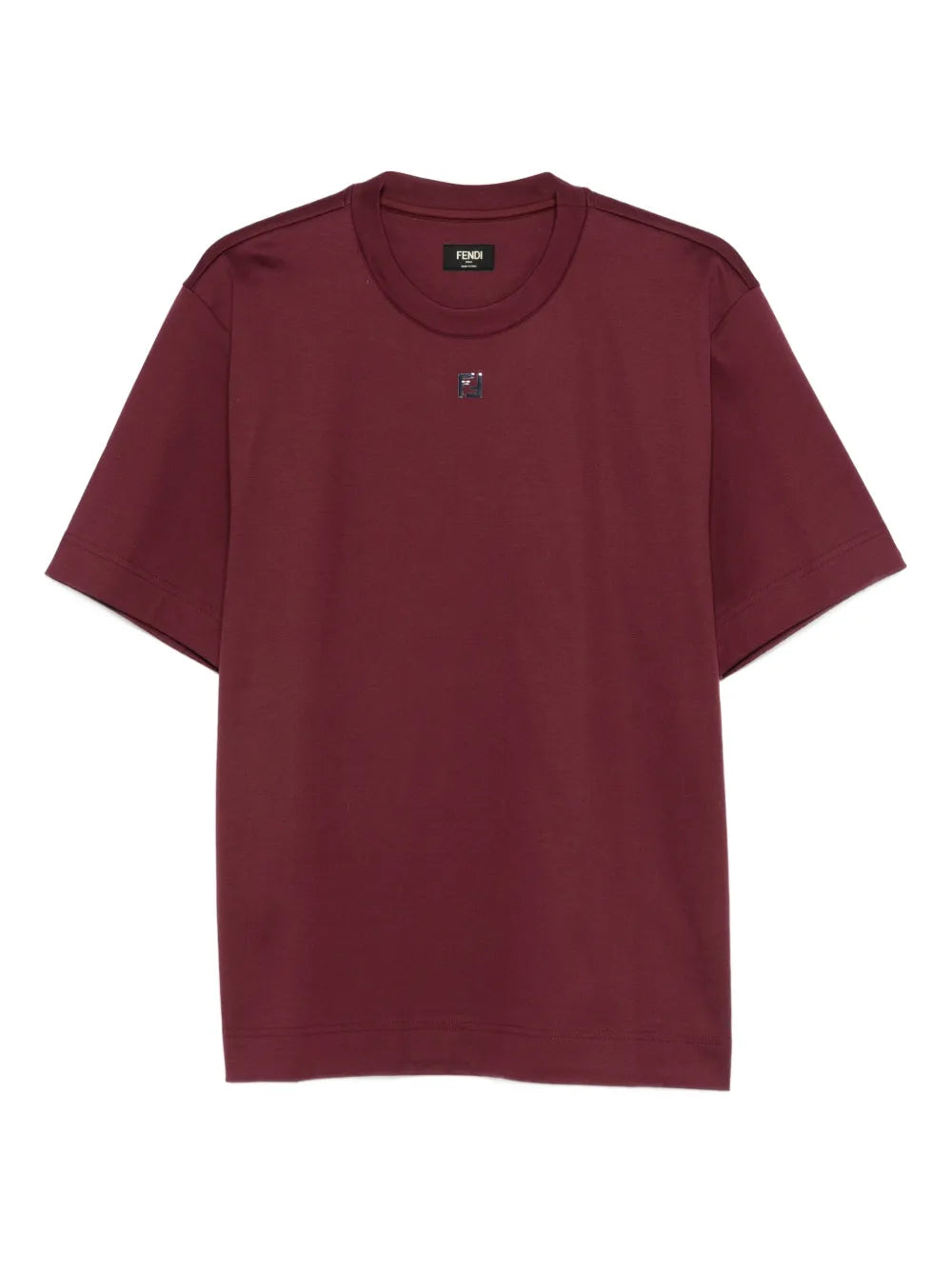 Logo-plaque t-shirt-FENDI-Verso