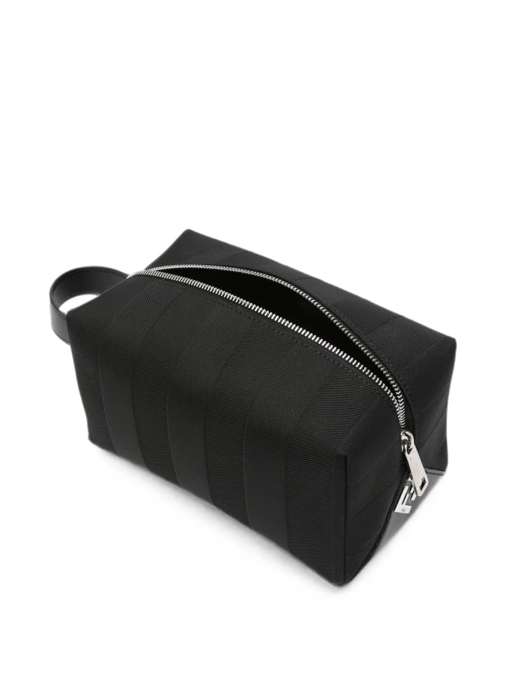 Logo-plaque wash bag-FENDI-Verso