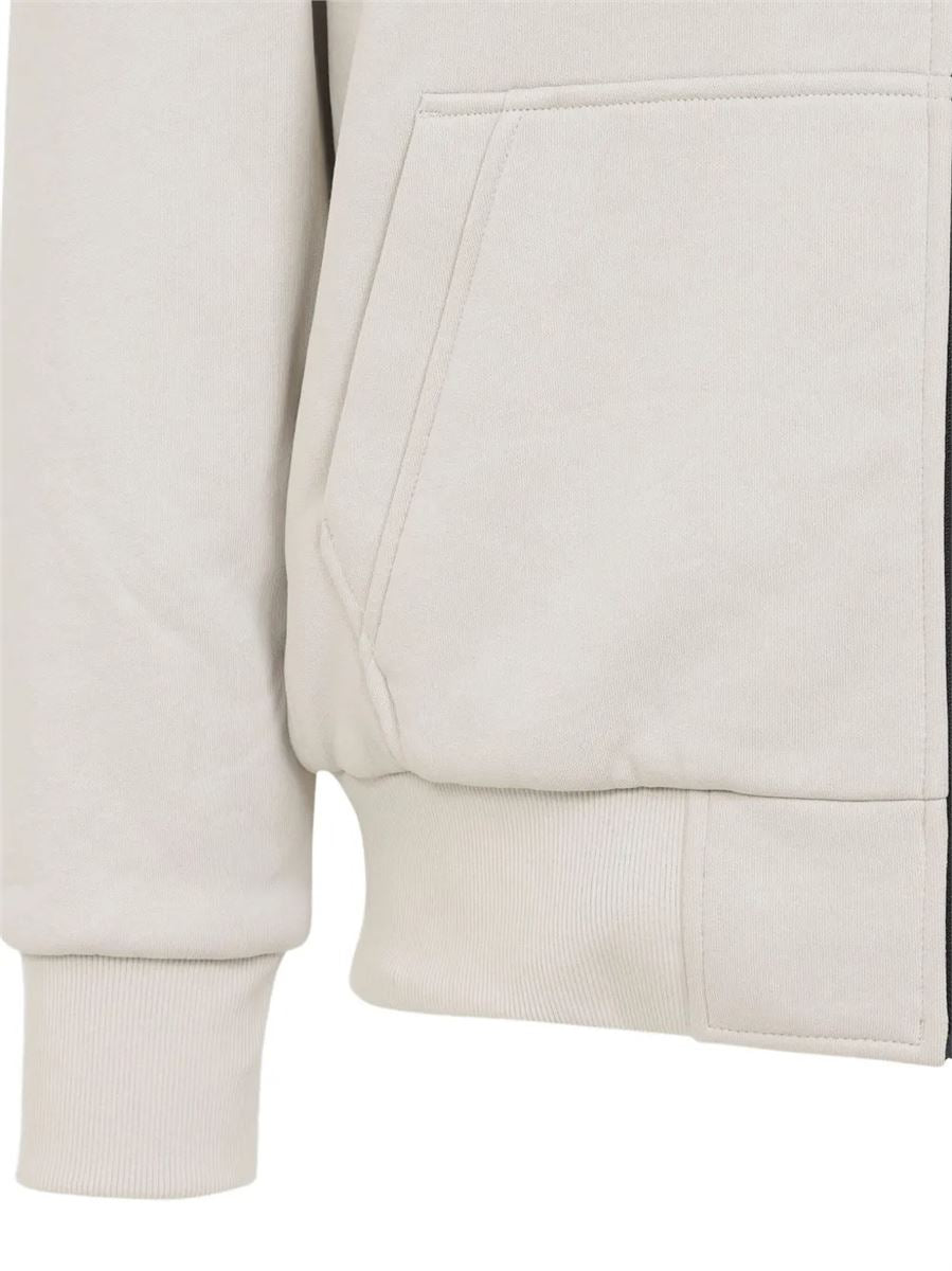 Logo-plaque Zip-up Hoodie-MOOSE KNUCKLES-Verso