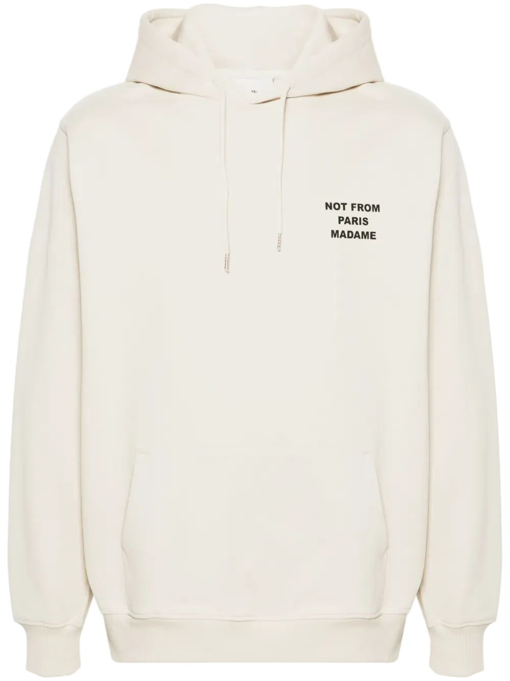 Logo-print cotton hoodie-DRÔLE DE MONSIEUR-310935-XXS-Verso