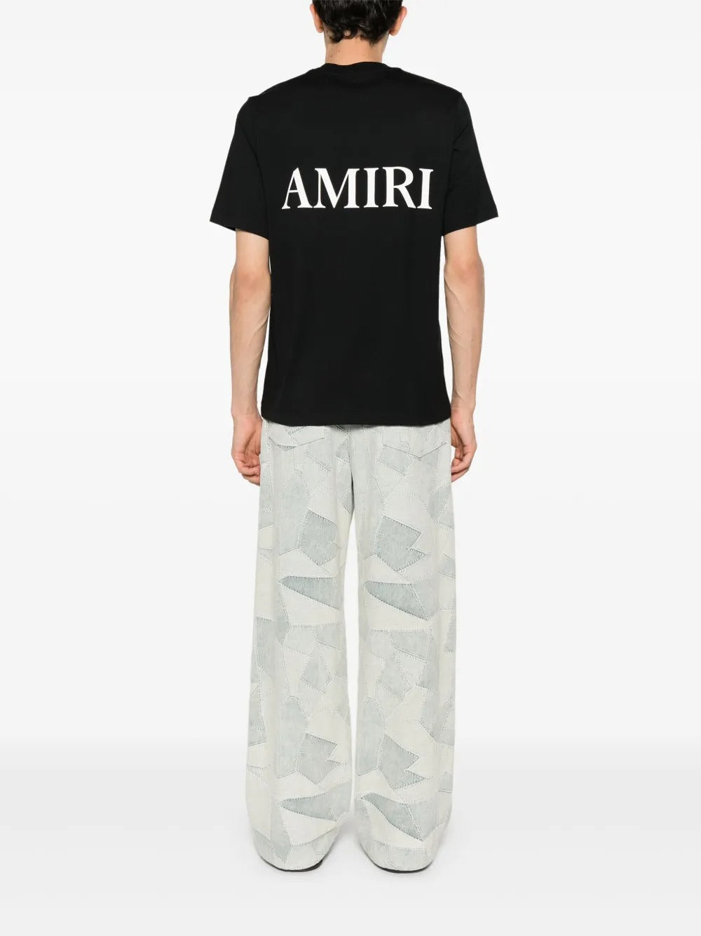 Logo-print Cotton T-shirt-AMIRI-Verso