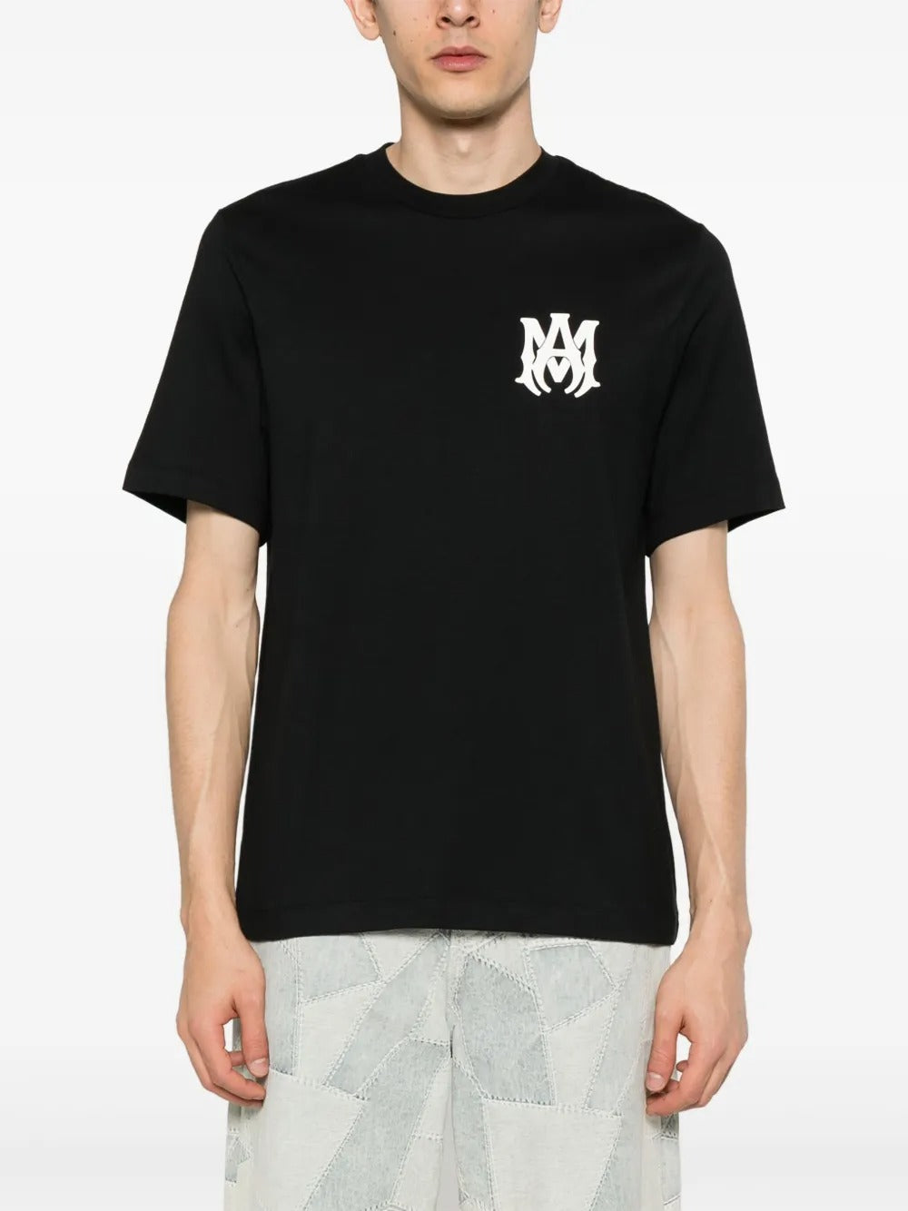 Logo-print Cotton T-shirt-AMIRI-Verso
