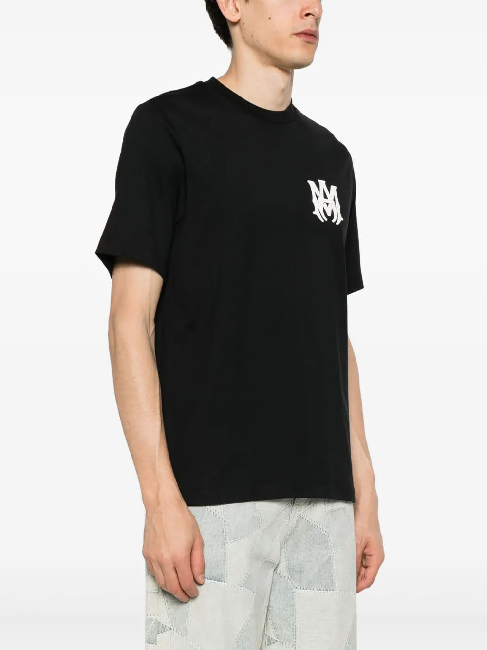 Logo-print Cotton T-shirt-AMIRI-Verso