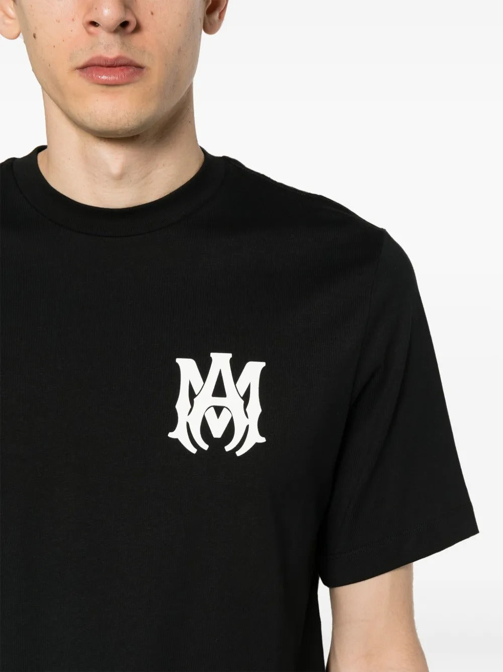 Logo-print Cotton T-shirt-AMIRI-Verso