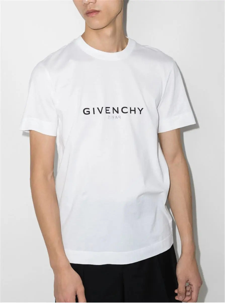 LOGO-PRINT COTTON T-SHIRT GIVENCHY