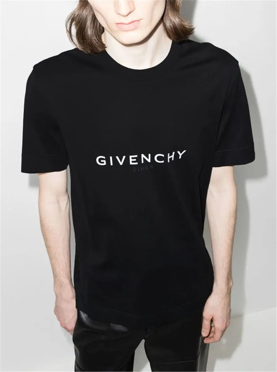 LOGO-PRINT COTTON T-SHIRT GIVENCHY