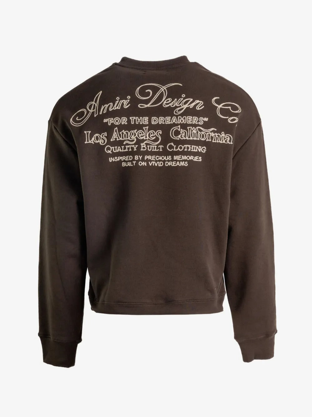 Logo-print crew-neck sweatshirt-AMIRI-Verso