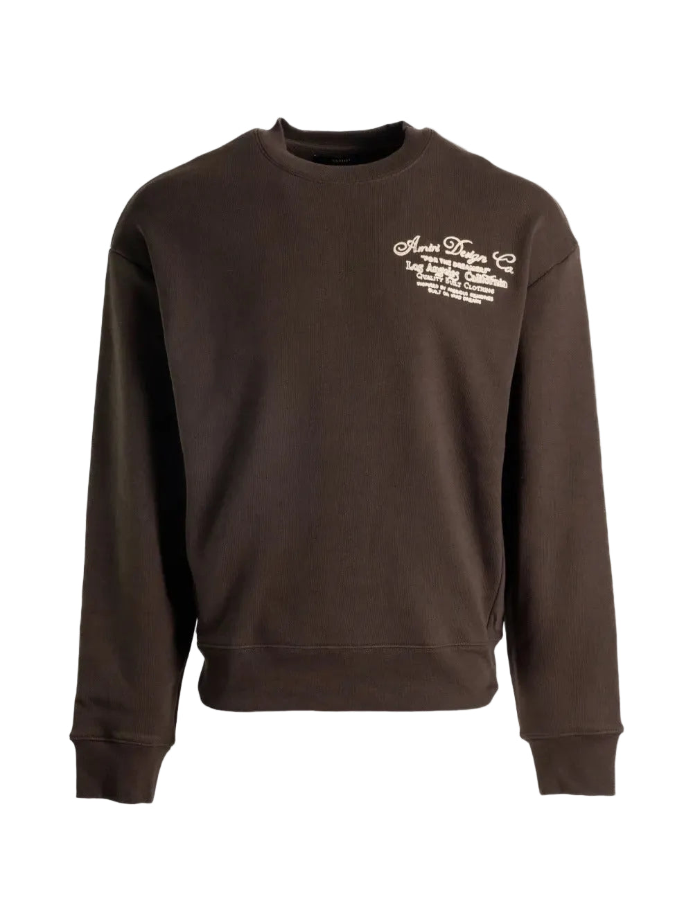 Logo-print crew-neck sweatshirt-AMIRI-Verso