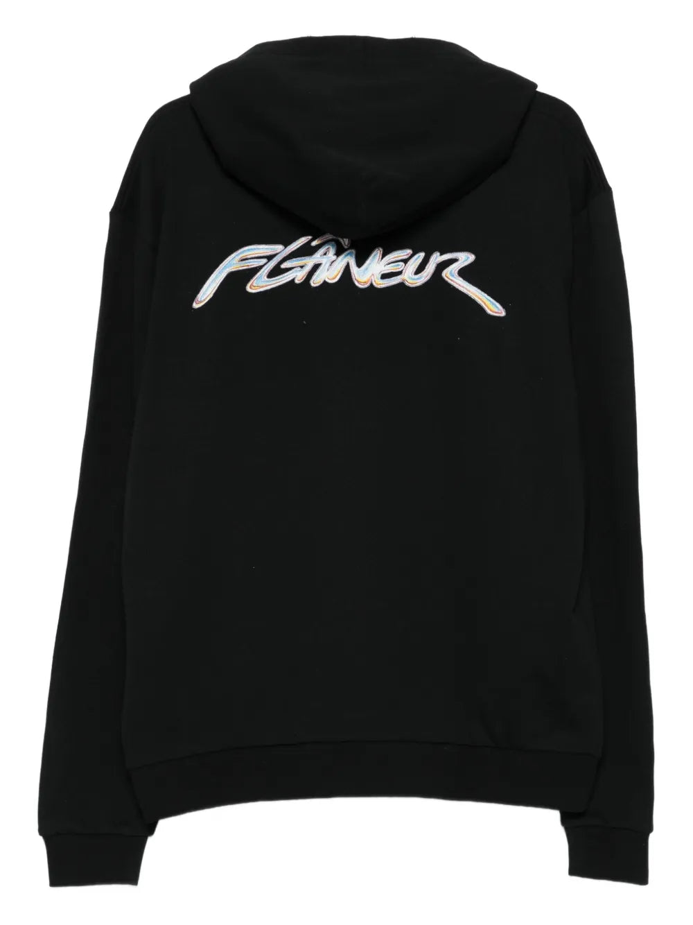 Logo-print hoodie-FLÂNEUR-Verso